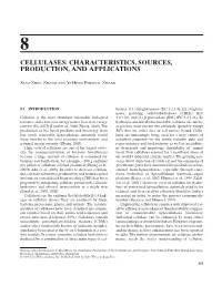 Cellulases: Characteristics, Sources, Production, and Applications