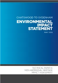 Technical Paper 4 Non Aboriginal Heritage