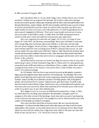 USHMM Finding