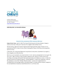 For Immediate Release