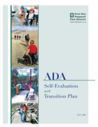 ADA Self Evaluation and Transition Plan