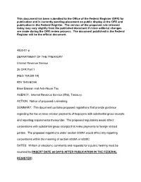Section 59A and the Proposed Regulations