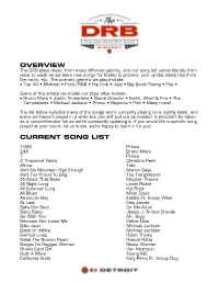 DRB Master Song List.Pages