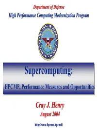 Supercomputing