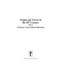 Utopia & Terror in the 20Th Century.Pdf