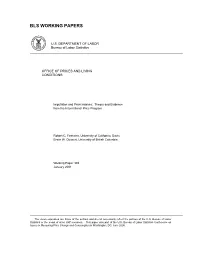 Imputation and Price Indexes: Theory and Evidence from the International Price Program