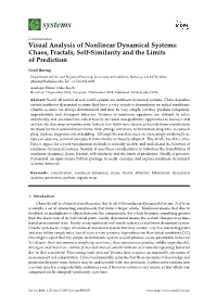 Visual Analysis of Nonlinear Dynamical Systems: Chaos, Fractals, Self-Similarity and the Limits of Prediction