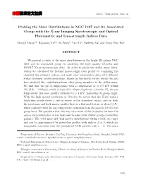 Arxiv:Astro-Ph/0610934V1 31 Oct 2006