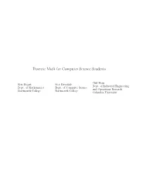 Discrete Math for Computer Science Students