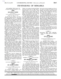 Extensions of Remarks E667 EXTENSIONS of REMARKS