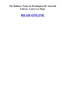 The Bobbsey Twins in Washington.Pdf