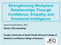 Developing Emotional Intelligence Competencies As Part Of