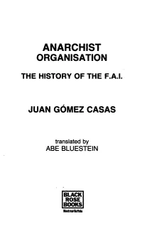 Anarchist Organisation