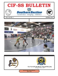 Spring Bulletin 2018