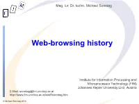 Web-Browsing History