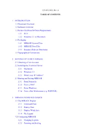 1 INTRODUCTION 1.1 Document Overview 1.2 Software Overview