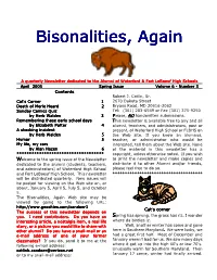 Bisonalities Again