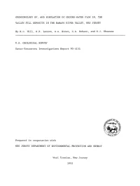 Geohydrology Of, and Simulation of Ground-Water Flow In, The
