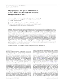 Using Genome-Wide Snps