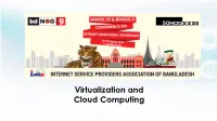 Virtualization and Cloud Computing Virtualization Introduction Day 01, Session 1.2 Virtualization