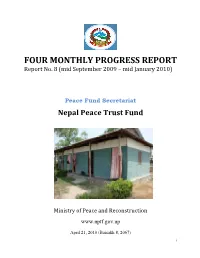 8Th Progress Report, Sept 2009
