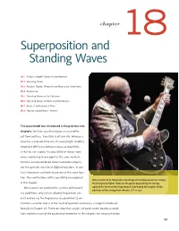 Superposition and Standing Waves