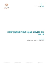 Configuring Your Name Servers on My.Lu