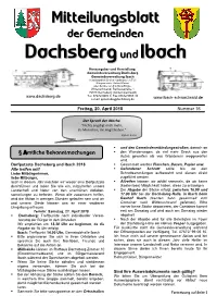 Dachsberg Undibach