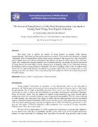 International Journal of Multicultural and Multireligious Understanding (IJMMU) Vol