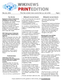 May 22, 2006 the Free-Content News Source That You Can Write! Page 1