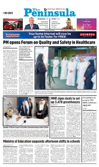 PM Opens Forum on Quality and Safety in Healthcare