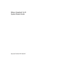 Silicon Graphics® Zx10 System Board Guide
