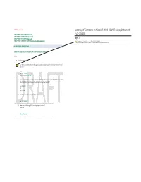 Summary of Comments on Microsoft Word - DRAFT Survey Instrument