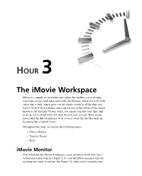 The Imovie Workspace