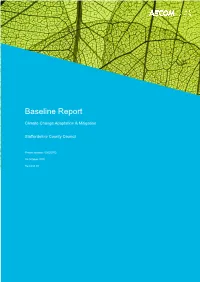 Baseline Report: Climate Change Mitigation & Adaptation Study