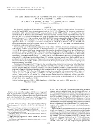 Vlt Uves Observations of Interstellar Molecules and Diffuse Bands in the Magellanic Clouds1 D