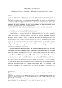 Welcoming the New Gods Interactions Between Ruler and Traditional Cults Within Ritual Practice1