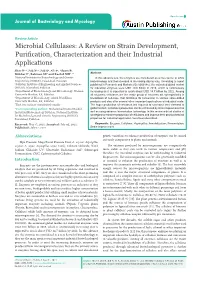 Microbial Cellulases: a Review on Strain Development, Purification, Characterization and Their Industrial Applications