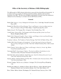 (OSD) Bibliography