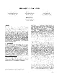 Homotopical Patch Theory