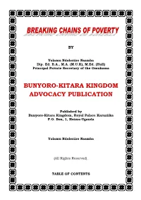 Breaking Chains of Poverty Page 2 of 31 INTRODUCTION