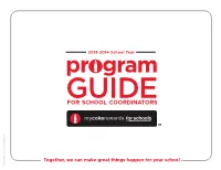 For School Coordinators