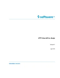 HTTP Client API for Jscript