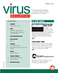 Contents in This Issue