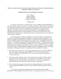 Intellectual Property & Technology Law Journal Eric C. Bosset Simon J