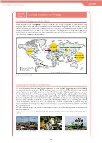 JR EAST GROUP CSR REPORT 2015 Society