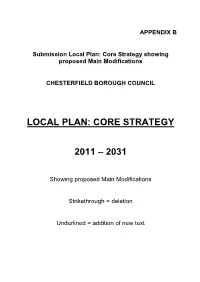 Local Plan: Core Strategy 2011 – 2031