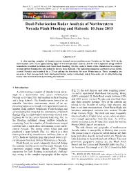 Short Contribution Dual-Polarization Radar Analysis of Northwestern