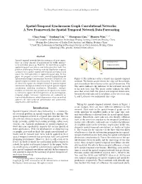 Spatial-Temporal Synchronous Graph Convolutional Networks: a New Framework for Spatial-Temporal Network Data Forecasting