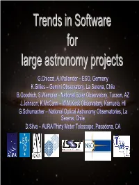 Auxiliary Telescopes Control Software